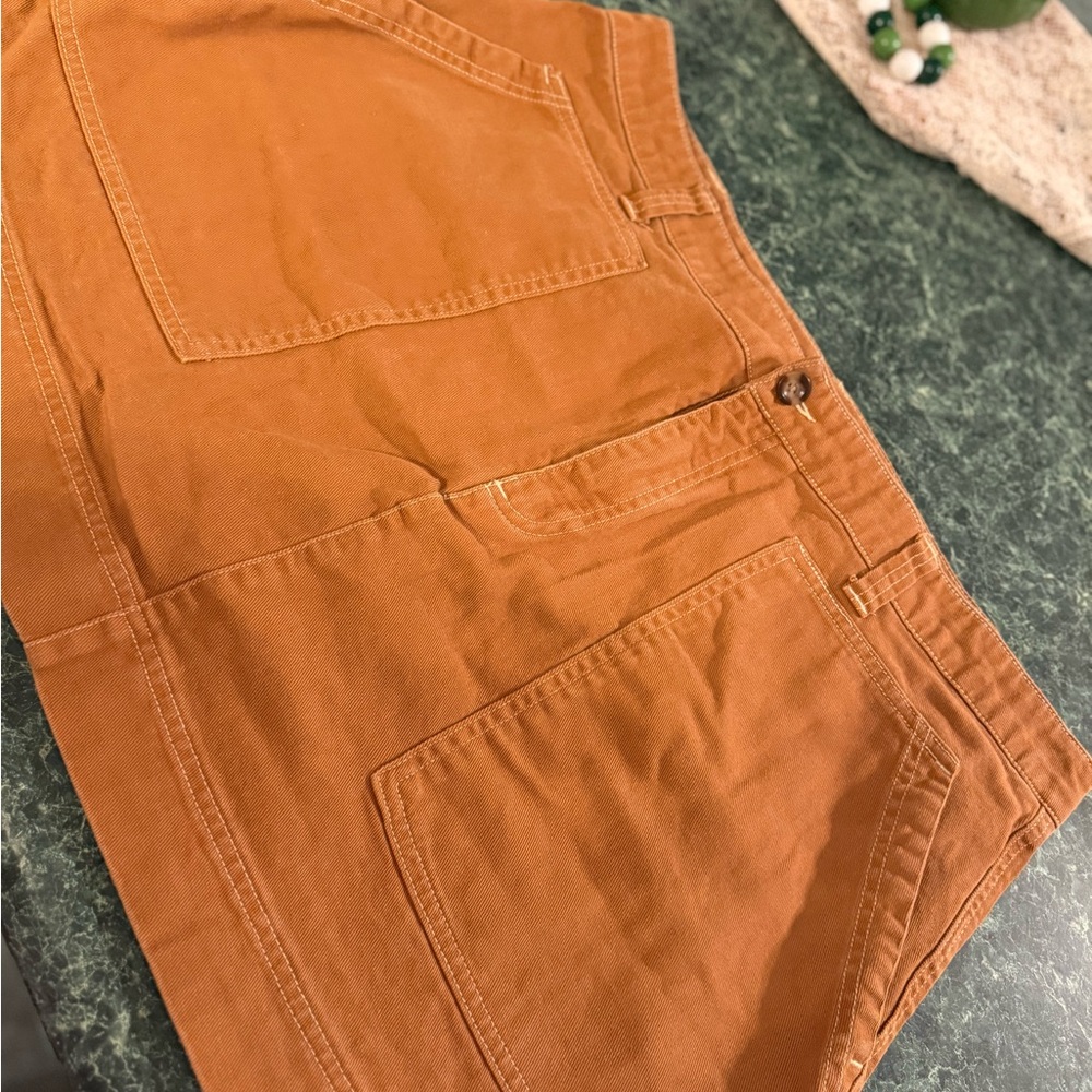 Old Navy Burnt Orange High-Waist Skirt